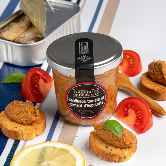 Sardinade tomates et piment d'espelette (90g)